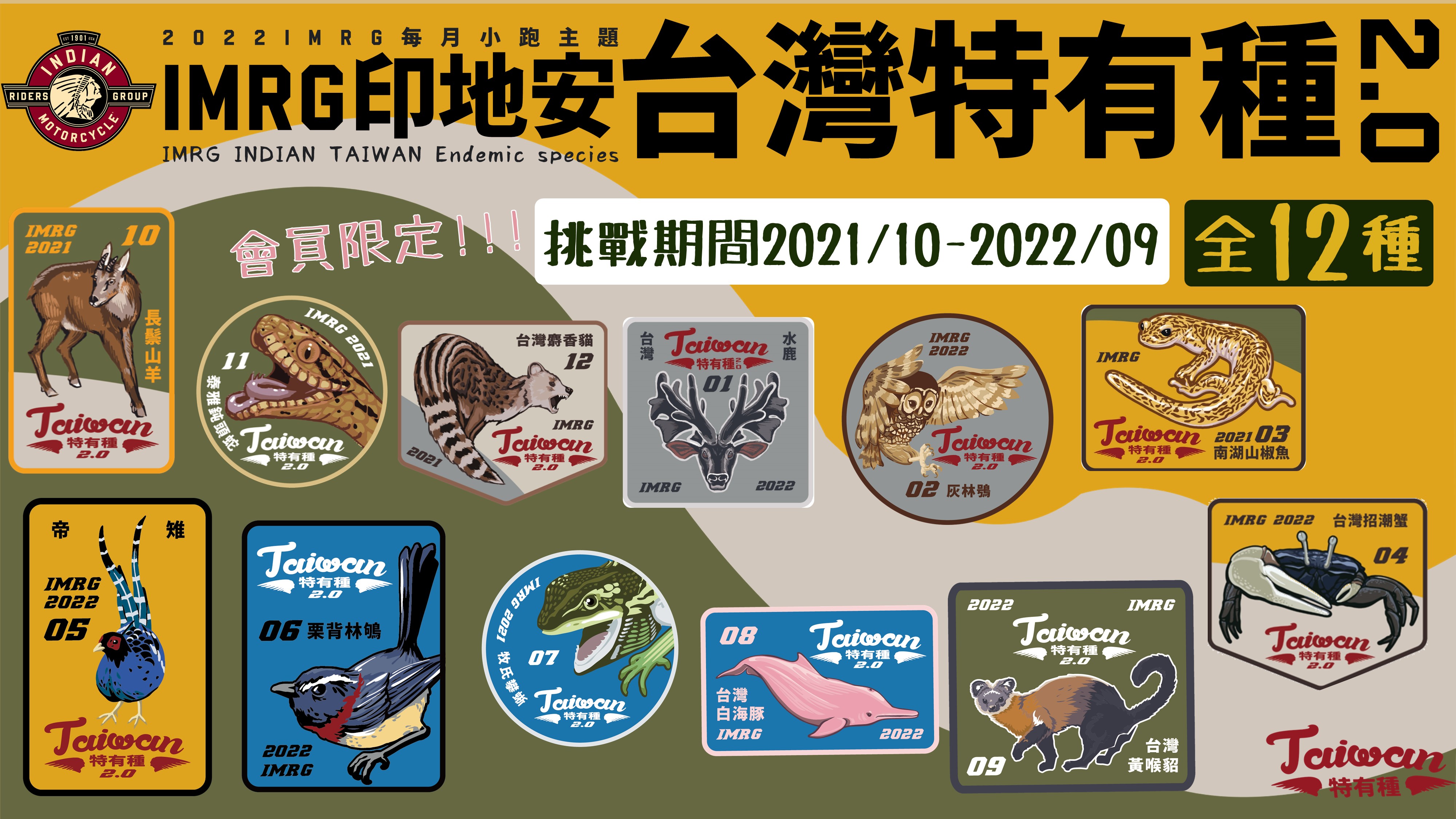 [ 每月小跑 ] 2022年IMRG每月小跑-印地安台灣特有種2.0即將上路啦！！！！